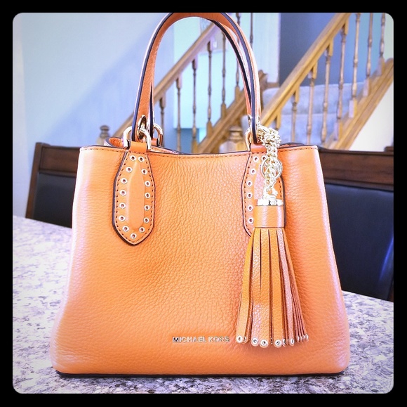 michael kors brooklyn small satchel